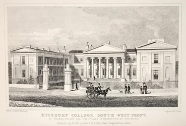 Highbury College, South West Front, "London and it