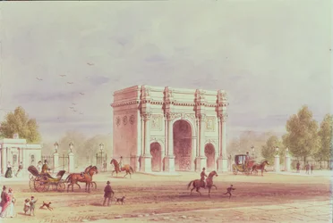 Marmorikaari, noin 1851