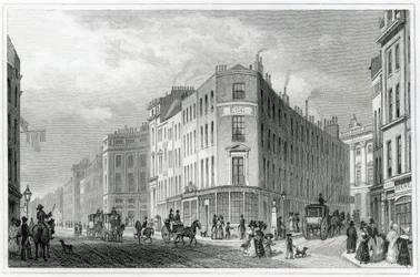 Piccadilly, Coventry Street, 1830
