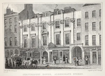 Shaftesbury House, Aldersgate Street, "Lontoo and it