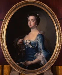 Frances Thynnen, Lady Hertfordin, myöhemmin Somersetin herttuattaren muotokuva (öljy kankaalle)