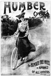 Humber Cyclesin mainos, 1902-1903.