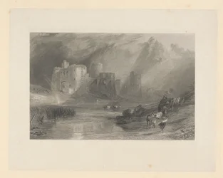 Kidwelly Castle, South Wales finlandês