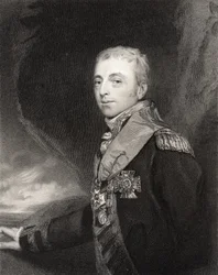 Alan Hyde Gardner, 2. Baron Gardner, kaiverrettu H. Cook, National Portrait Gallerysta, osa IV, julkaistu n. 1835