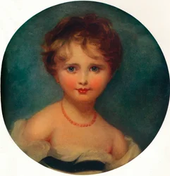 Lady Emily Cowperin muotokuva, c1815, 1913