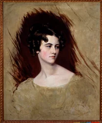 Metternichin prinsessa Clementinen muotokuva Sir Thomas Lawrencen (1769-1830) maalaus