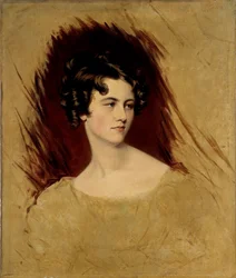 Prinsessa Clementine von Metternichin muotokuva 1804-1820.