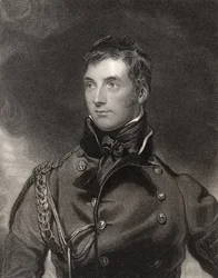 Sir George Murray, kaiverrettu Henry Hoppner Meyerin (n.1782-1847) kaiverruksesta, National Portrait Gallery, volume II, julkaistu n.1835.