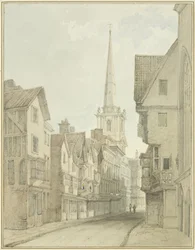 Broad Street (akvarelli paperille)