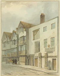 Thomas Streetin villasali (akvarelli paperille)