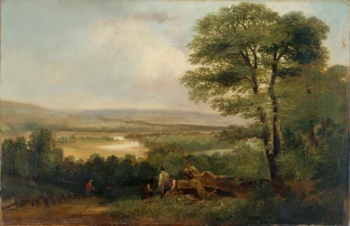 "Maisema: Näkymä Northumberlandissa", 1804-1848