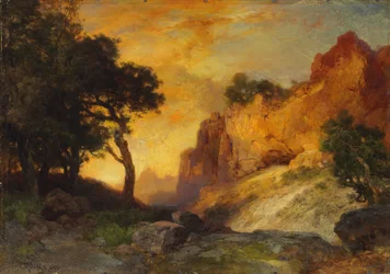 A Side Canyon, Grand Canyon, Arizona, 1905