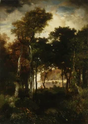 Woods by a River, 1886