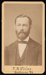 Philip Reese Uhlerin muotokuva 1835-1913, noin 1860-luku.