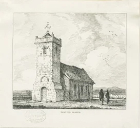 Dunston Church: kynäpiirros
