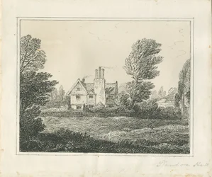 Standon Hall: tussipiirustus, nd [?19. vuosisadan puoliväli] (piirustus) (piirustus)