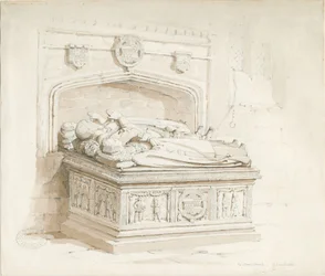 Stowe Church - Pöytähauta [Sir Walter Devereux