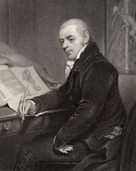 Joshua Brookes, kaiverrettu H. Cook, National Portrait Gallerysta, osa V, julkaistu noin 1835