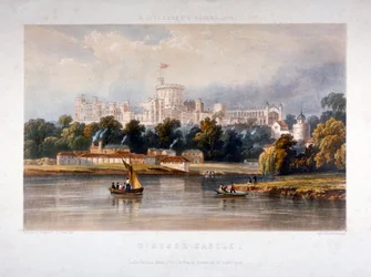 Windsorin linna, Berkshire, 1851