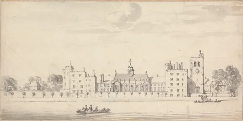 Lambeth Palace joen toiselta puolelta