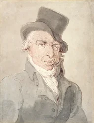 A Sporting Cove, n. 1815-1820 (akvarelli ja kynä grafiitin päällä paperilla)