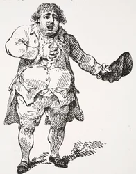 Charles James Fox Demostheneena, kuvitus teoksesta "Hutchinson