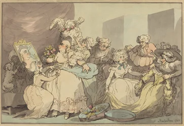 Syntymäpäiväpukeutuminen, 1788.