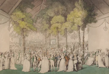 Juhlatilaisuus Boodles Clubissa Ranelaghissa George III:n kunniaksi