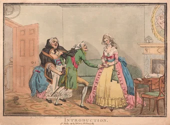 Esittely, pubi. 1793 (käsinvärinen kaiverrus)