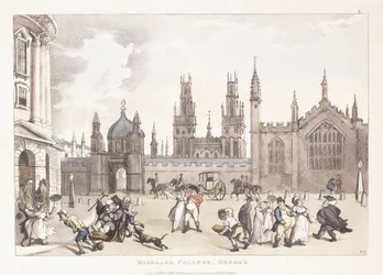 Magdalen College, Oxford, 1809-1811