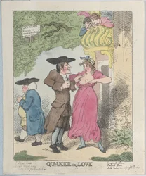 Kveekari rakastunut, 1815, 1815.
