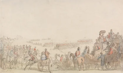 Katsaus Light Horse Volunteers -joukkoon Wimbledon Commonilla