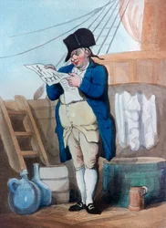 Laivamyymälän virkailija, 1799