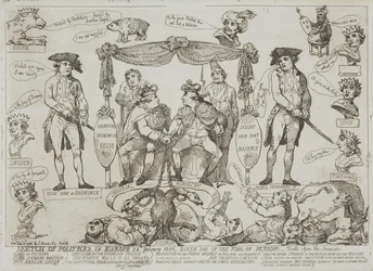 Katsaus Euroopan politiikkaan, 24. tammikuuta 1786 – Preussin kuninkaan syntymäpäivä