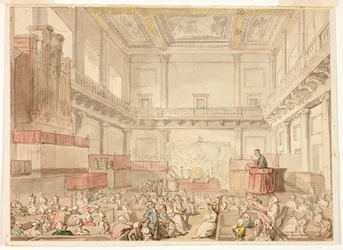 Tutkimus Royal Chapel, Whitehall, Microcosm of London