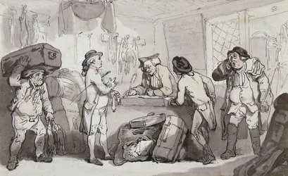 Valmentajavaraustoimisto: Thomas Rowlandson ja Henry Wigstead varaavat matkansa,