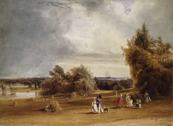 Näkymä Pariisiin St. Cloudista, 1830