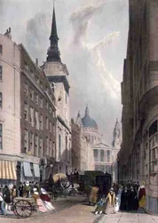 Pyhän Paavalin kirkko Ludgate Hilliltä, teoksesta 