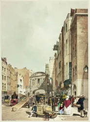 The Strandin Temple Bar, levy 22 Original Views of Londonista sellaisenaan