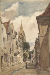 Näkymä Issystä (katu Issy-les-Moulineaux