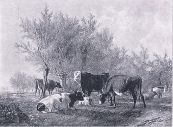 Maisema karjan kanssa, The Magazine of Art 1893, Cassell and Company