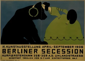 Berliinin sesessio 1906, juliste, 1906