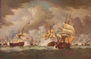 Camperdownin taistelu, c1800