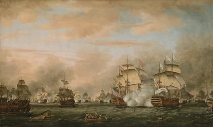 Saintesin taistelu, 9.-12. huhtikuuta 1782