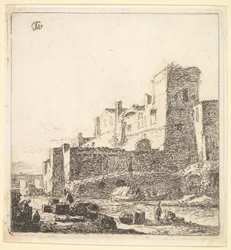Merimiehet joenvarrella, 1600-luku.