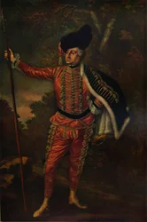 David Garrick hahmona Tancred, 1938