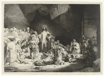 Kristuksen saarnaaminen (Sadan guldenin painos)