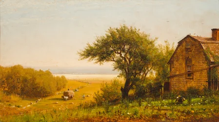 Koti meren rannalla, noin 1872