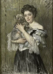 Mary Catherine Josephine Jordan (1866-1948). Esposa del pintor George Hendrik Breitnerfinnish