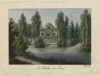 Ruusupaviljonki Pavlovsk Parkissa, 1810-luku.